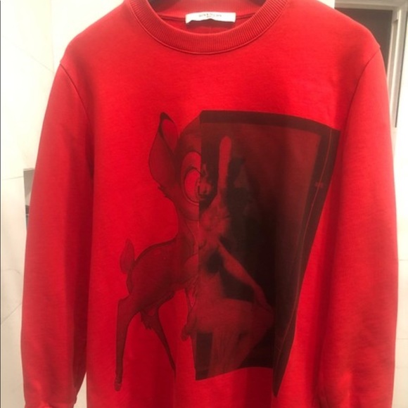 Givenchy Bambi Red Sweatshirt - Picture 2 of 5